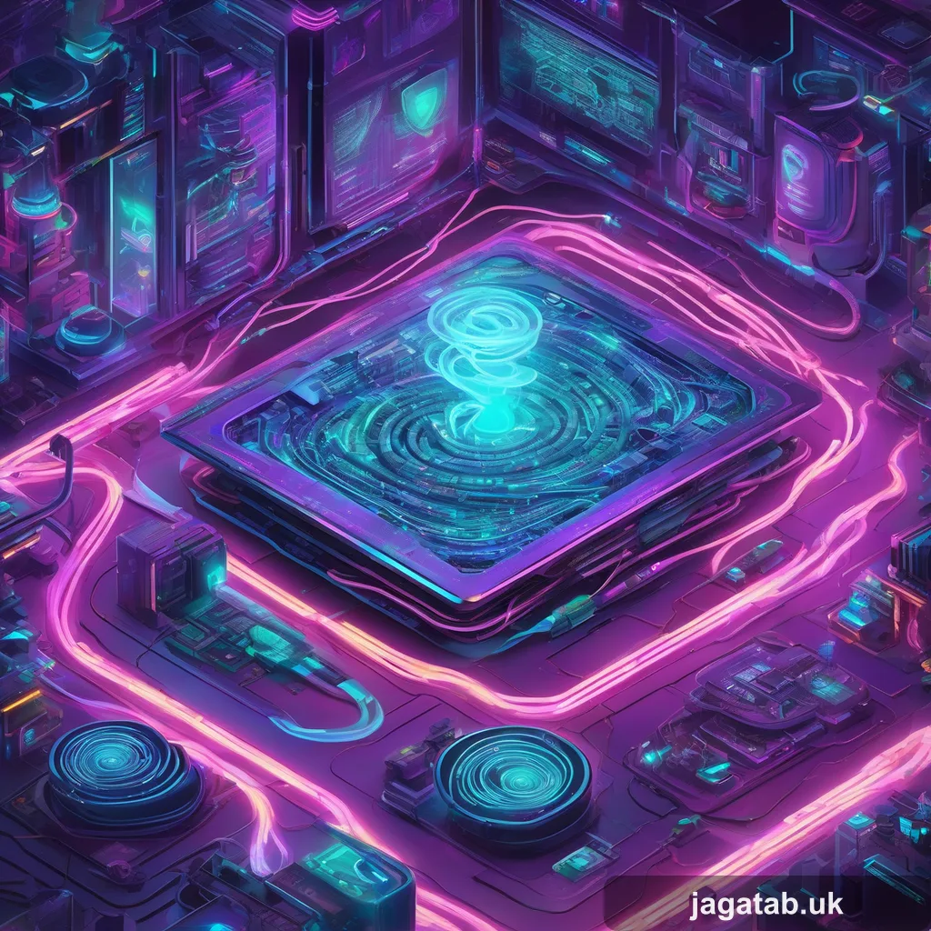 071 A Swirling Vortex Of Iridescent Code Ten Ef80