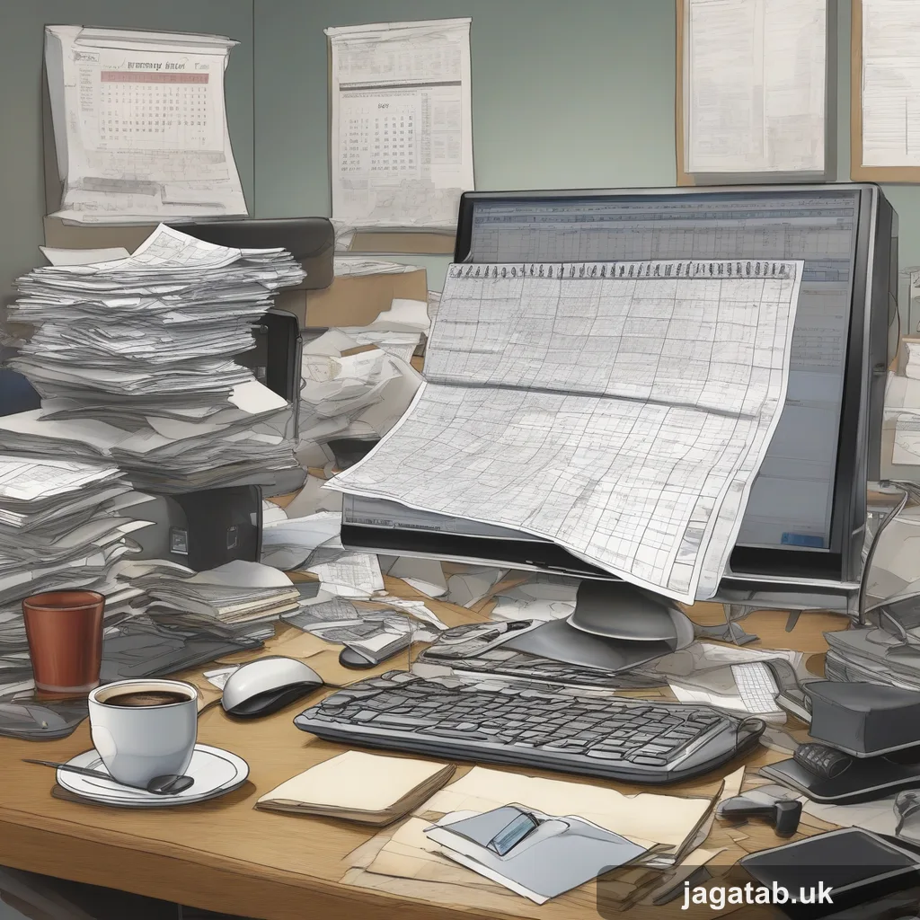 198 Photorealistic Photograph A Cluttered Of 8fd3