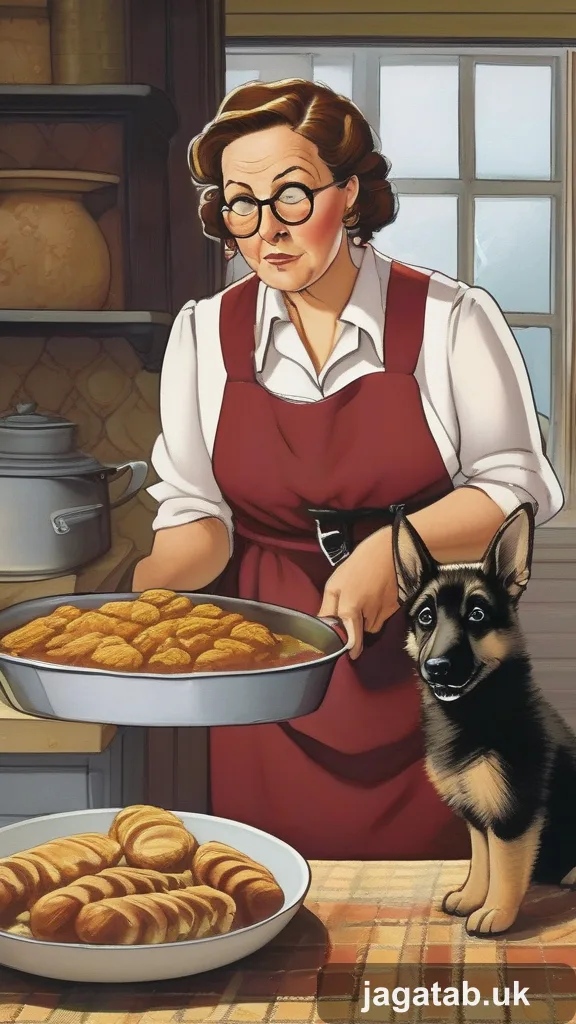 324 Guilty German Shepherd Droopy Ears Fur R 8ab4