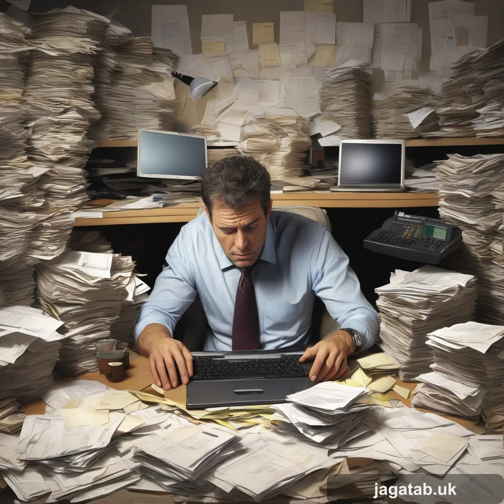 327 Photorealistic Photograph A Cluttered Di 7274