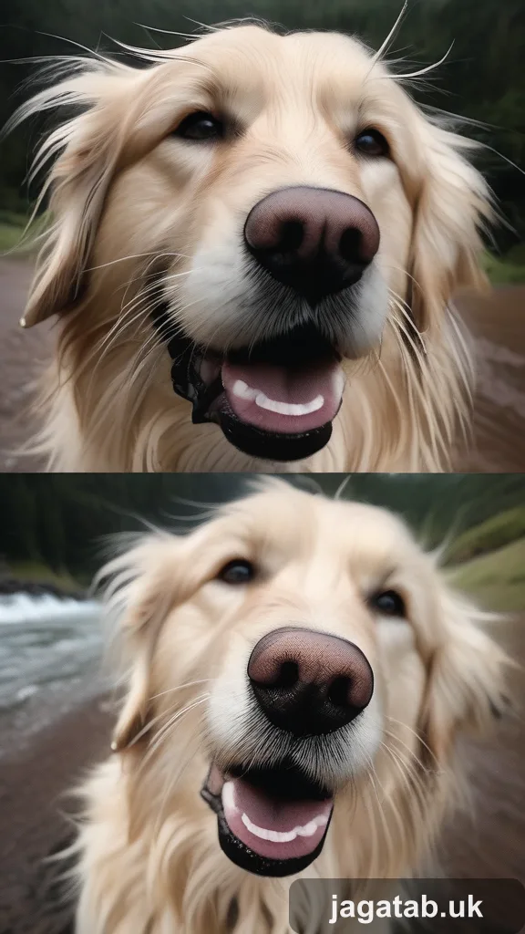 338 Scruffy Golden Retriever Floppy Ears Gui 3b6b