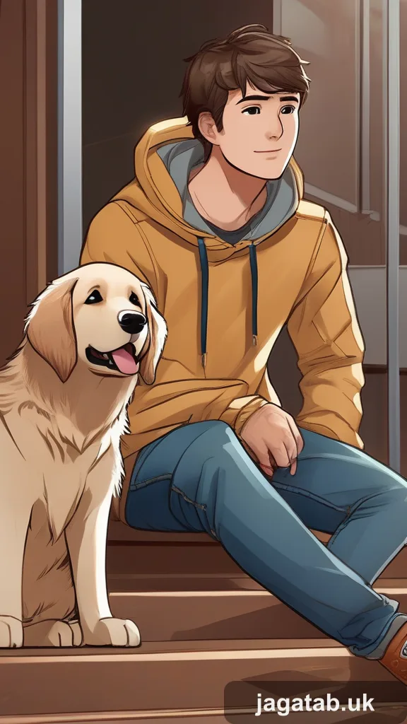 349 A Young Adult Man With Short Brown Hair D0c8